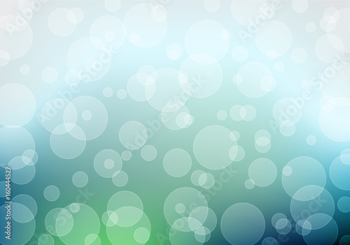 Abstract blurry bokeh