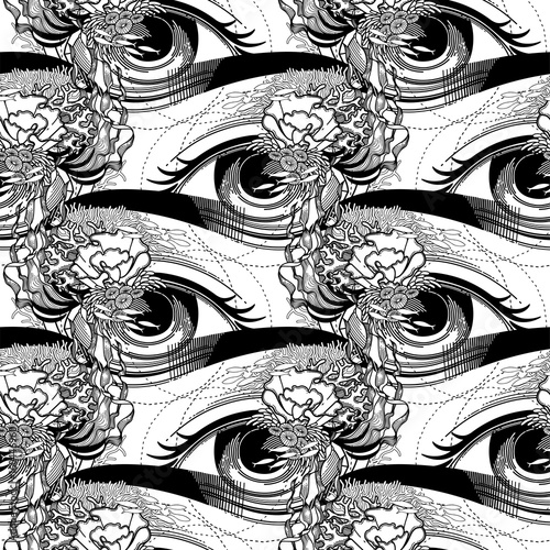 Abstract graphic eye