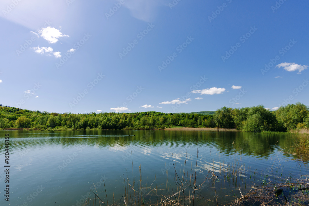 Lake in Truskavets