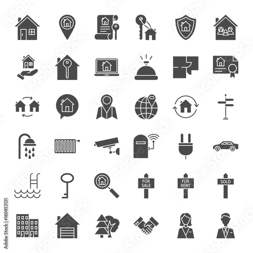 House Solid Web Icons