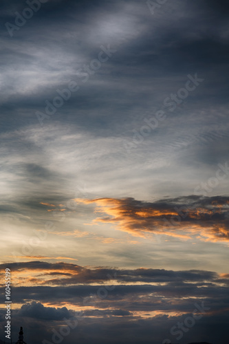  in philippines abstract cloud and sunset