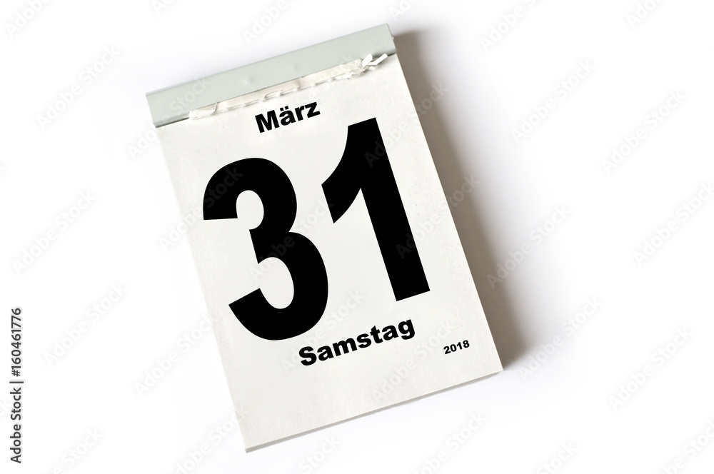 31. März 2018 31. März 2018