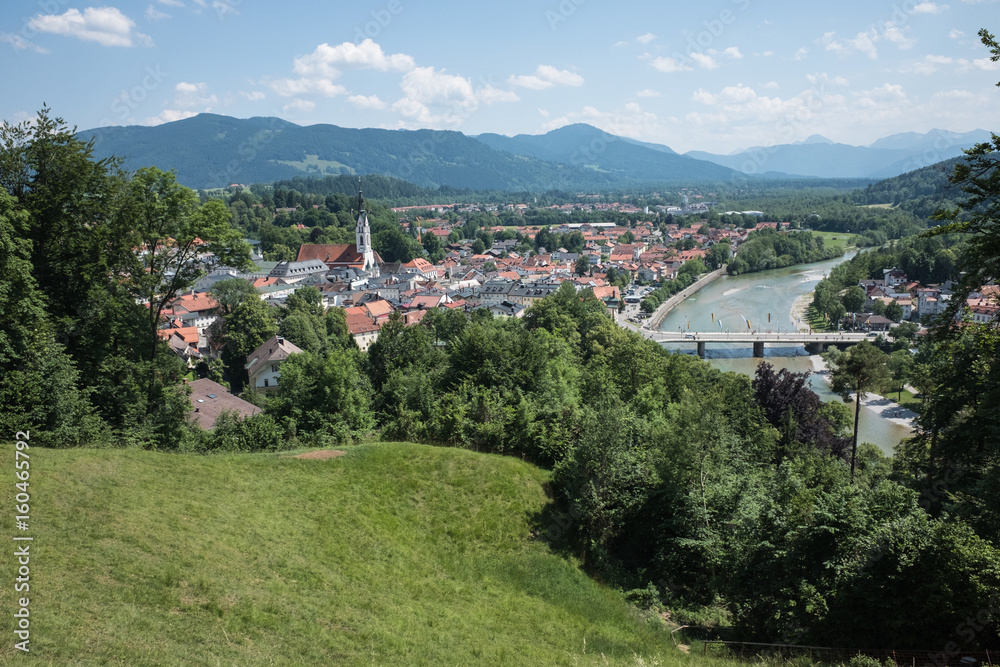Sicht auf Bad Tüll vom Kalvarienberg Sicht auf Bad Tüll vom Kalvarienberg