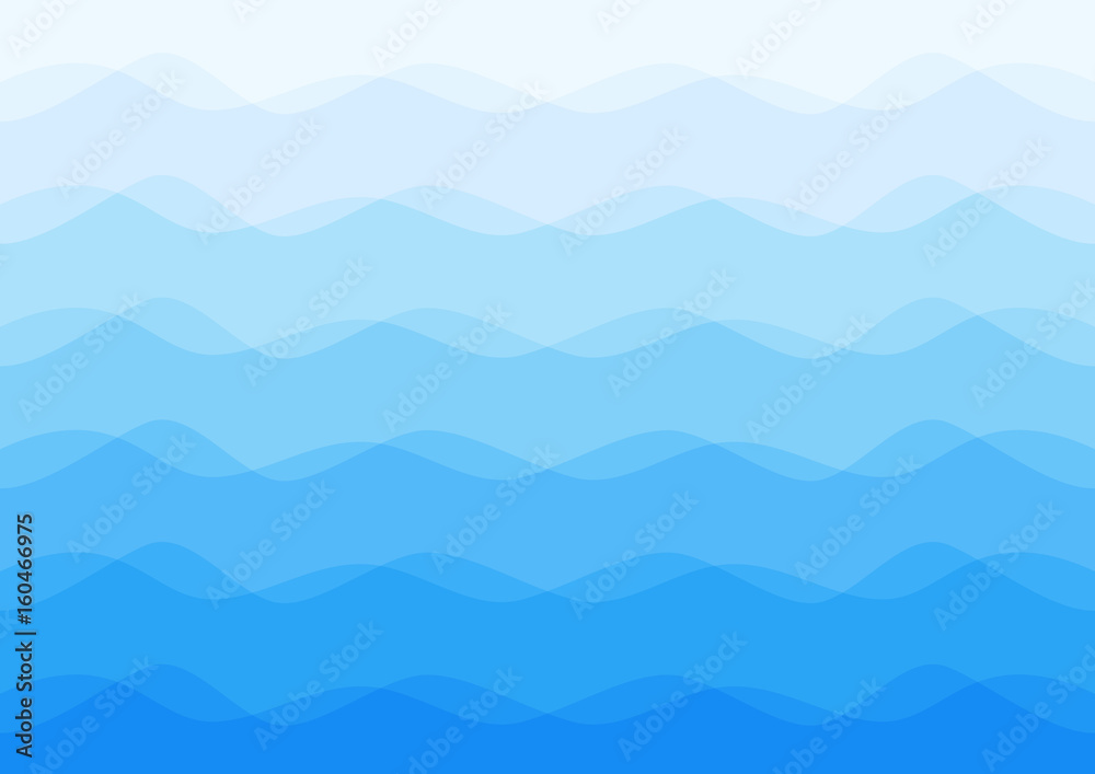Seamless patterns with stylized waves Seamless patterns with stylized waves