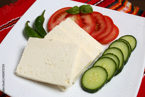 White feta cheese
