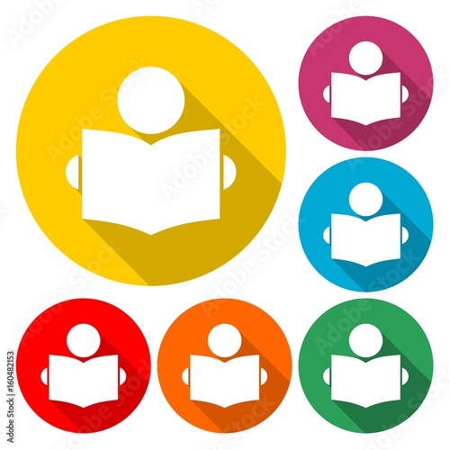 Read newspaper logo vector