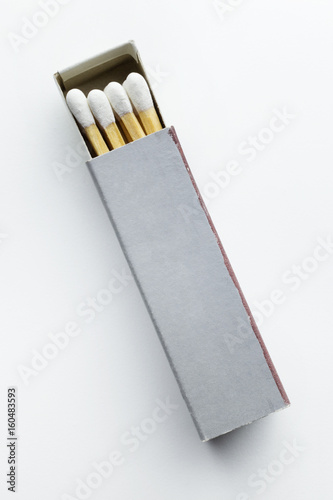 Closeup of matchbox