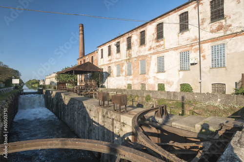 Fotografie Naviglio Pavese from Pavia to Milan (Italy)