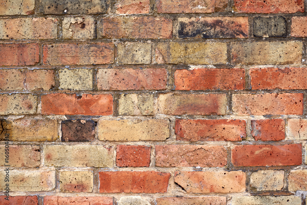 Obraz premium Brick wall background texture, good for graffiti