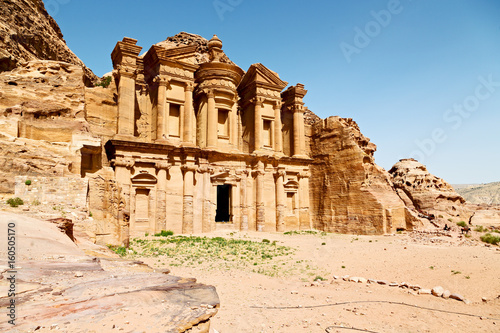 the antique site of petra in jordan the monastery