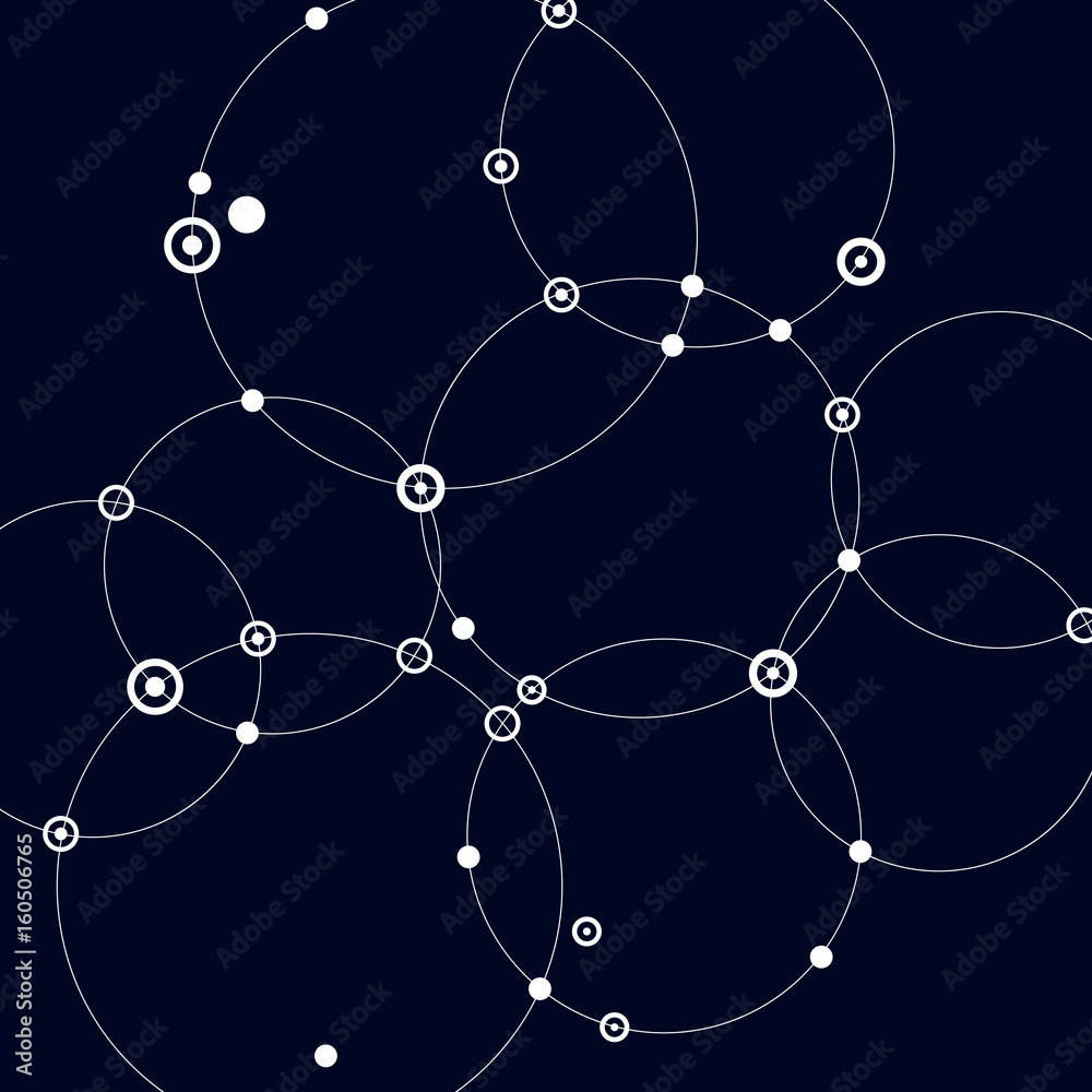 Technology beautiful background. Vector connection and network illustration Technology beautiful background. Vector connection and network illustration
