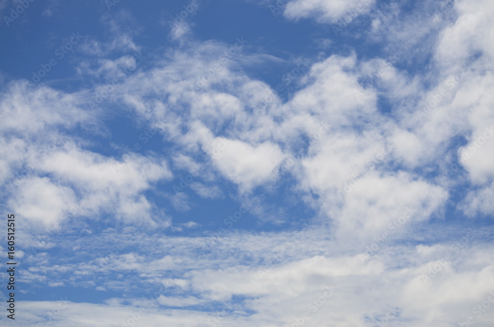Blue sky with clouds background and textures. Blue sky with clouds background and textures.