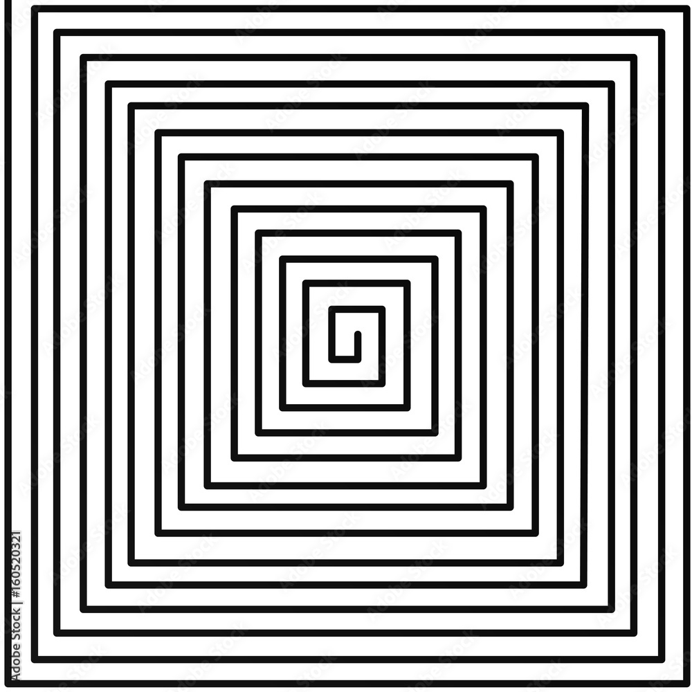 Abstract background. Deepening voluminous objects, from wavy lines Abstract background. Deepening voluminous objects, from wavy lines