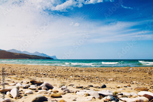 Fototapeta Naklejka Na Ścianę i Meble -  Sicily beach, Italy