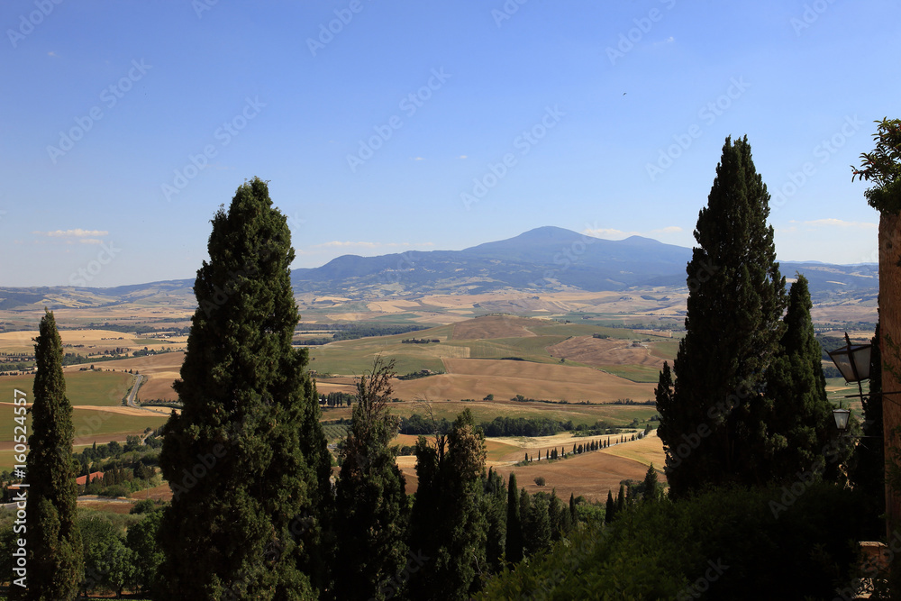 Italia,Toscana,Val d'Orcia e Monte Amiata.