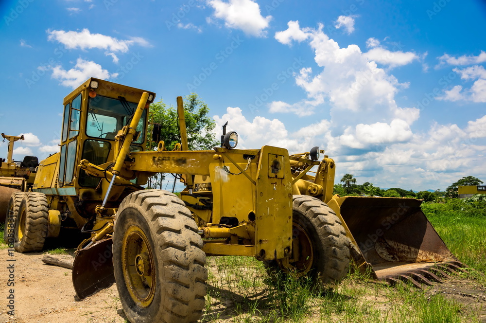 Old tractor