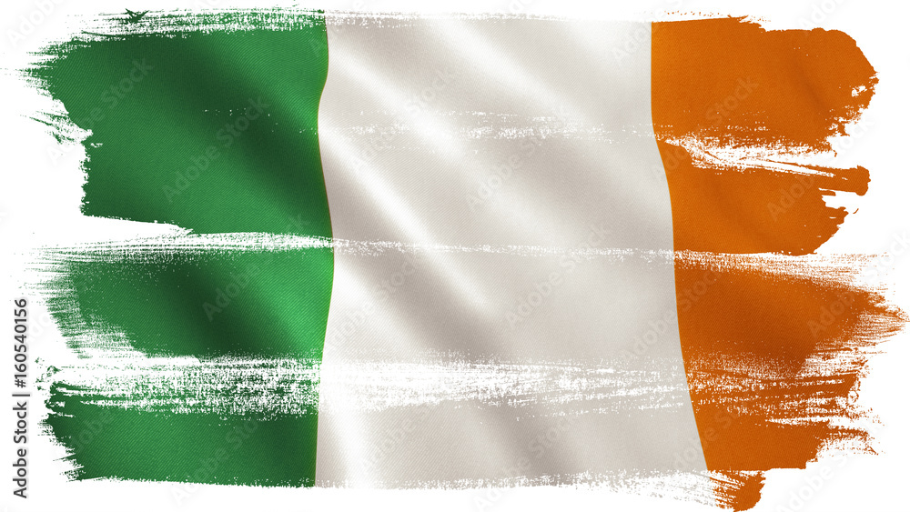 Fotografie Ireland Flag