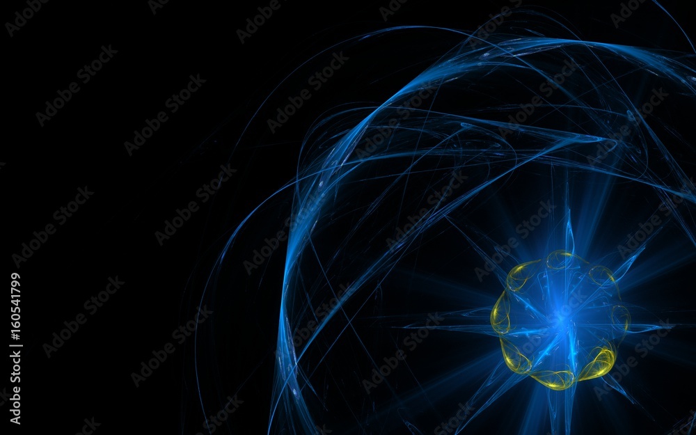 Fototapeta premium Abstract background with a blue pattern