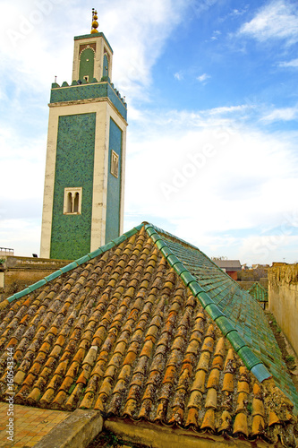  muslim in mosque the history symbol morocco africa minaret religion and sky