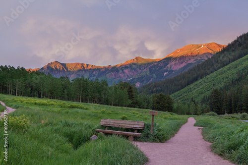 Colorado Mountain Landscape in Summer