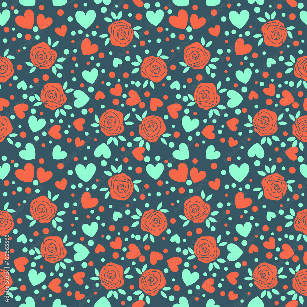 Seamless floral pattern Seamless floral pattern