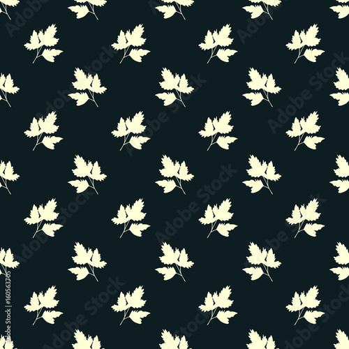 Seamless parsley pattern