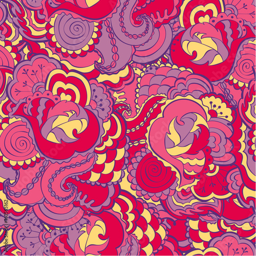 vector floral seamless pattern background