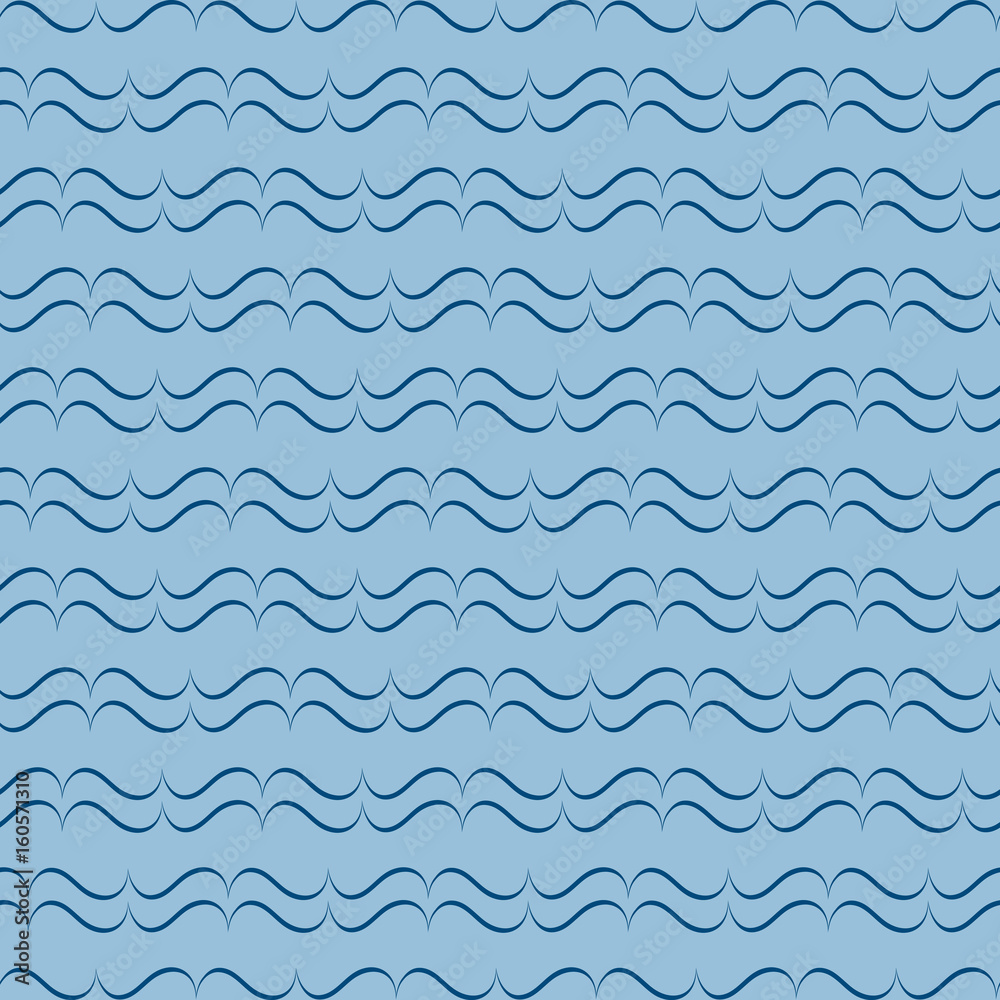 Wavy seamless pattern Wavy seamless pattern