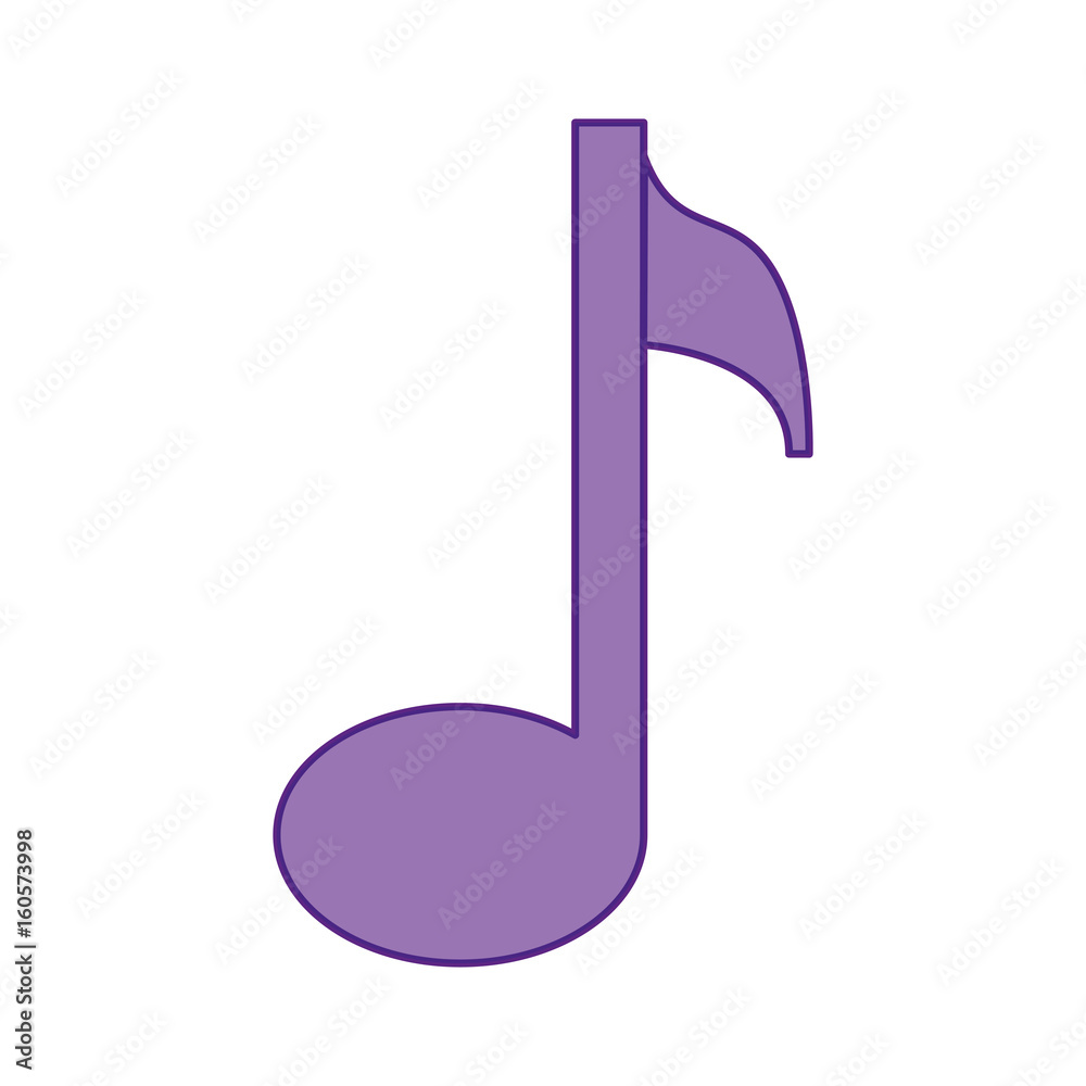 Music note symbol icon vector illustration graphic design Music note symbol icon vector illustration graphic design