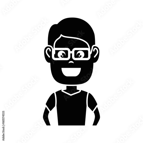 Free Download Guy cartoon profile icon vector illustration graphic design - GFXLoad