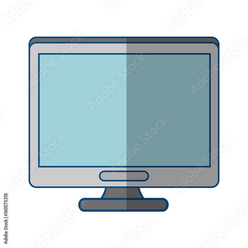 Modern tv technology icon vector illustration graphic design