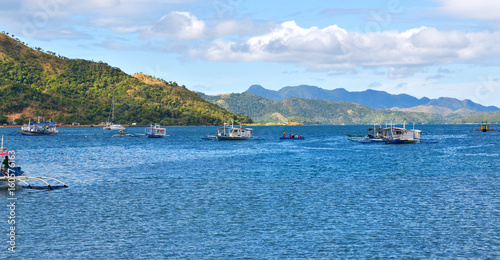  a view from boat and the pacific ocean