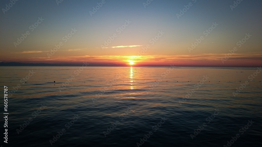 Naklejka premium Sundowntk