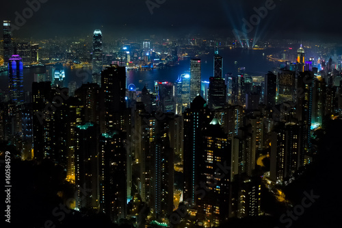Hong Kong night view 2017