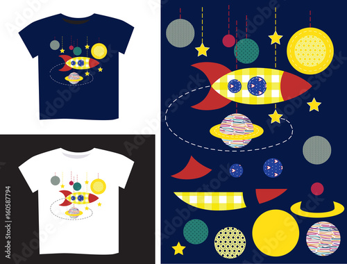 Application space and rocket