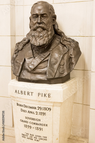 Фотография Albert Pike burial crypt Washington DC