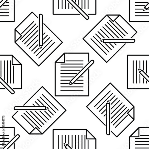 Seamless pattern in vector