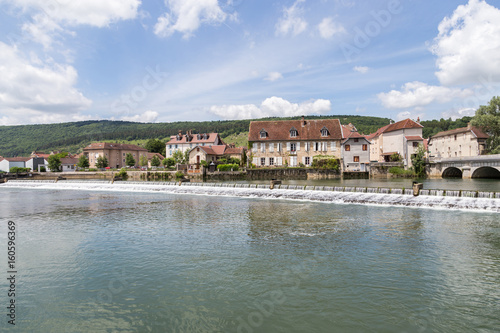 Bild auf Leinwand La Loue à Quingey