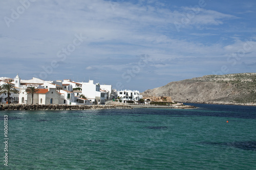 Fototapeta Naklejka Na Ścianę i Meble -  Fornells, un pintoresco pueblo de pescadores con  muchos rincones con encanto ubicado en Menorca, Baleares