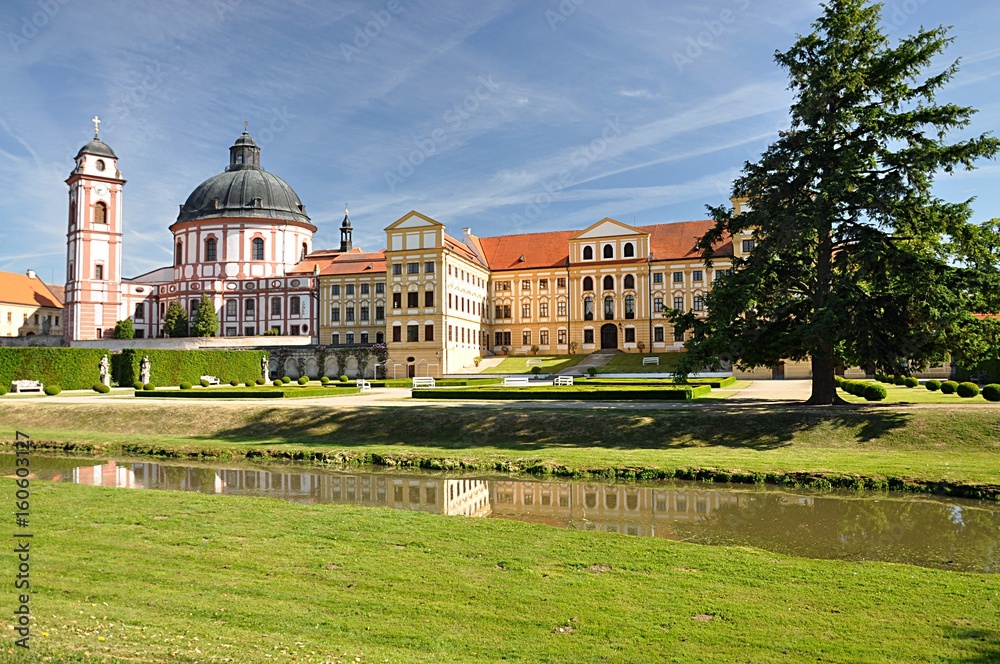 old castle and park, Jaromerice nad Rokytnou, Moravia,Czech republic,Europe