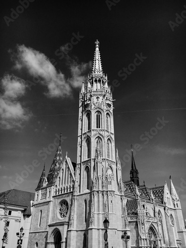 Church Architectural Details in Budapest.