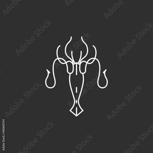 Φωτογραφία Octopus vector icon
