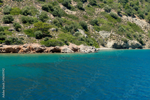 Fototapeta Naklejka Na Ścianę i Meble -  Landscape of the Aegean coast