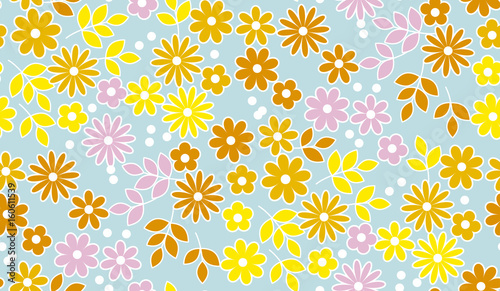 Simple summer color seamless vector pattern for surface design. fashion fabric sample. repeatable motif for wrapping paper, summer decor, party invitation.