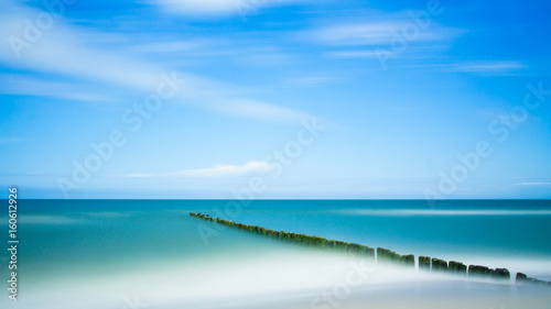 Fototapeta Naklejka Na Ścianę i Meble -  Sea image (long exposure)