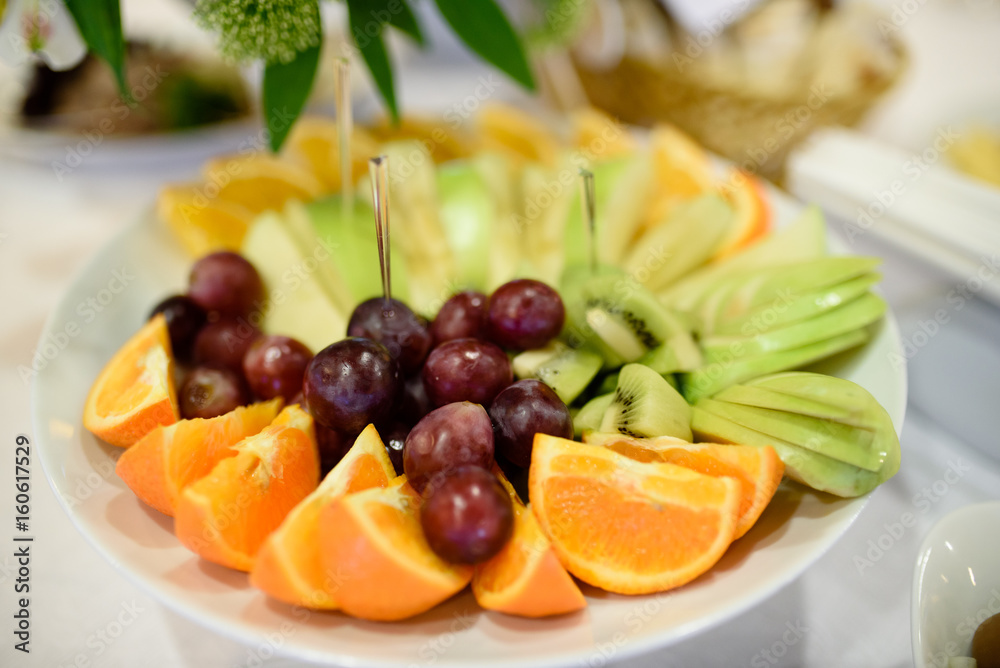 Fruit tray. Fruit tray.