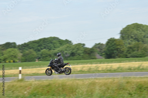 Ausritt auf der Ducati