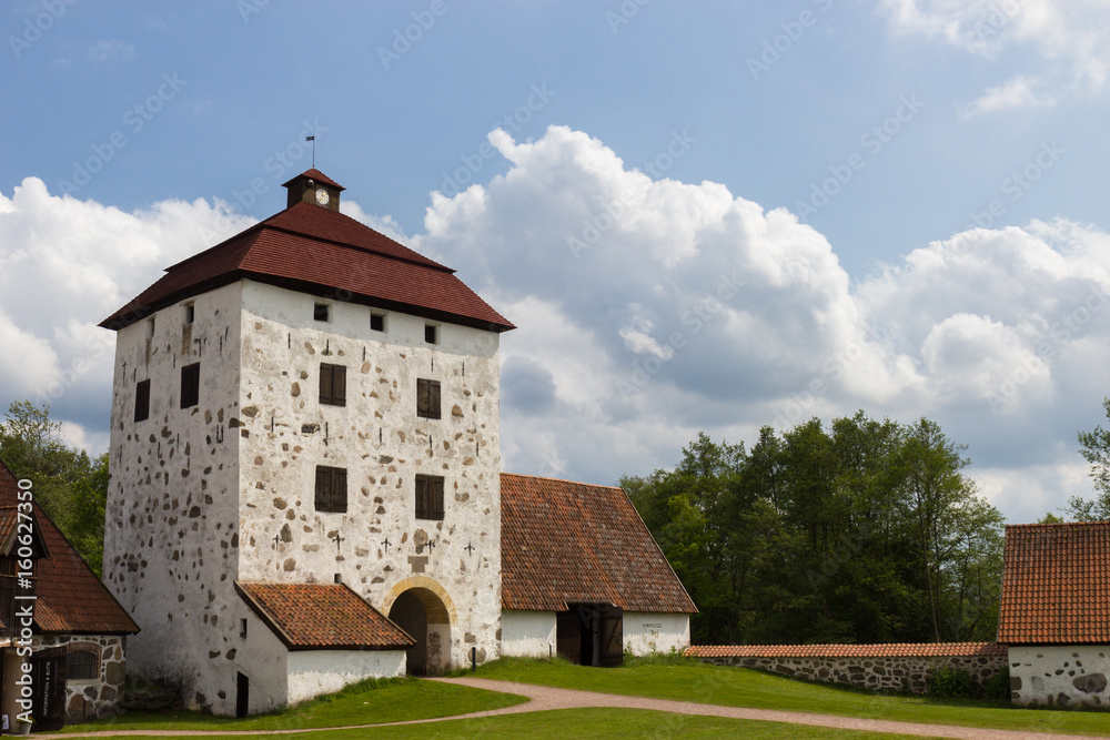 Hovdala Castle is a castle in Hassleholm Municipality, Scania, Sweden Hovdala Castle is a castle in Hassleholm Municipality, Scania, Sweden