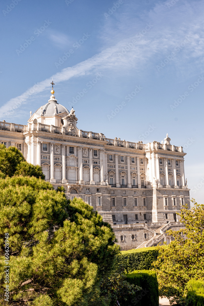 Fototapeta premium Palacio de Oriente de Madrid