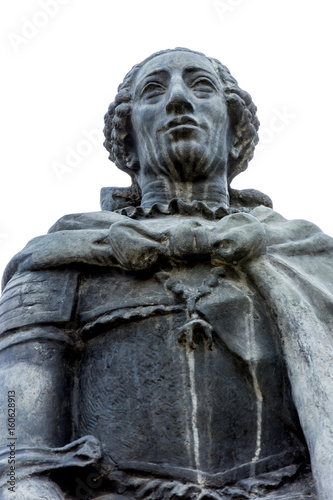Detalle Estatua de Carlos III